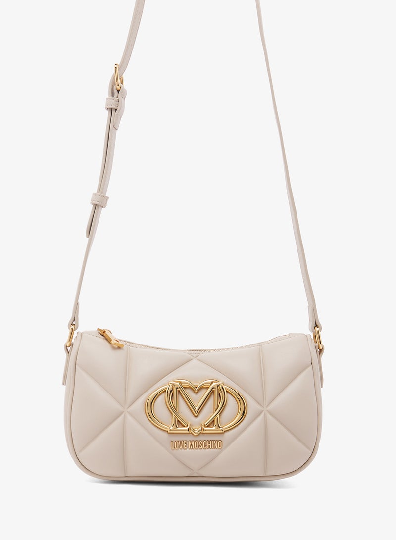 لوف موسكينو حقيبة كروس بودي بسحاب - Image 1