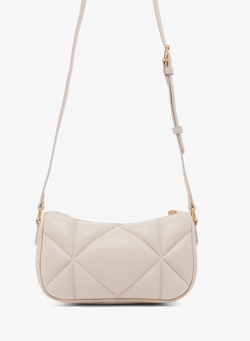 لوف موسكينو حقيبة كروس بودي بسحاب - Image 2