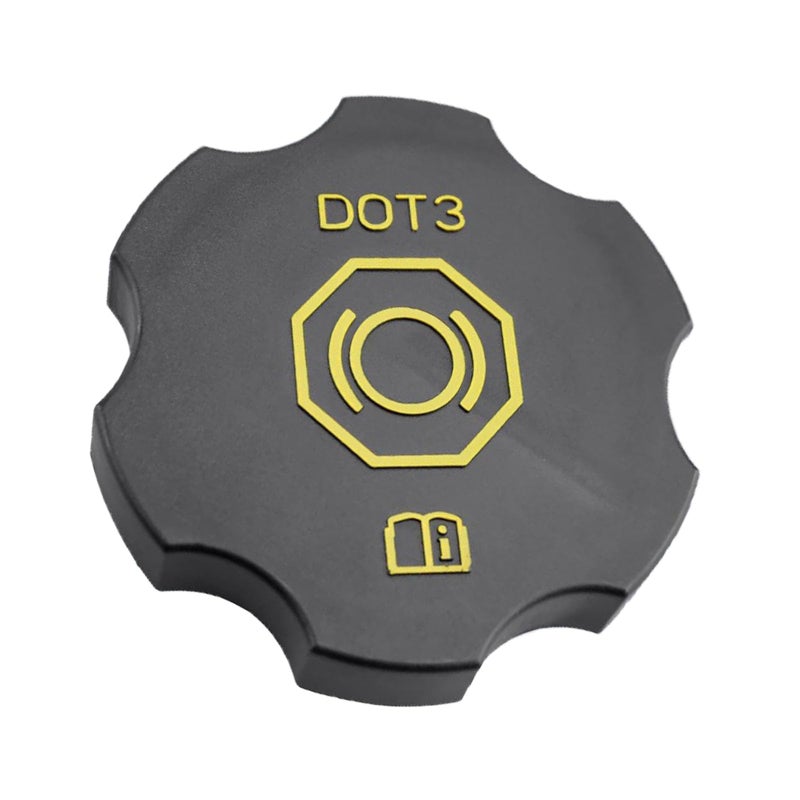 Femory 20760280 Dot 3 Brake Fluid Cap Fit for Cadillac Escalade ESV Chevy Suburban Tahoe Chevrolet Silverado Traverse Volt Colorado Corvette & GMC Yukon Sierra Acadia Canyon & Buick Enclave Lucerne - Image 5