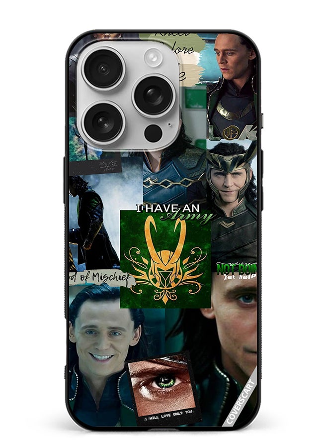 COVERSCART Protective Case Cover For Apple iPhone 16 Pro Lokiverse Design Multicolour