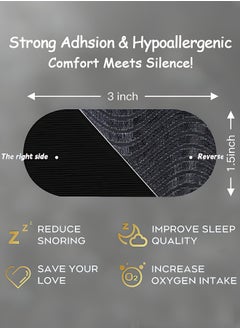 OAGA Premium Tape, Sleep strips (30 Pcs) - Pain Free Removal, Hypoallergenic, 2025 New slipping strips, Adhesive Cotton Tap for Sleeping Men & Women tapes, Breathing support strips, sleeping night teps  - Image 3