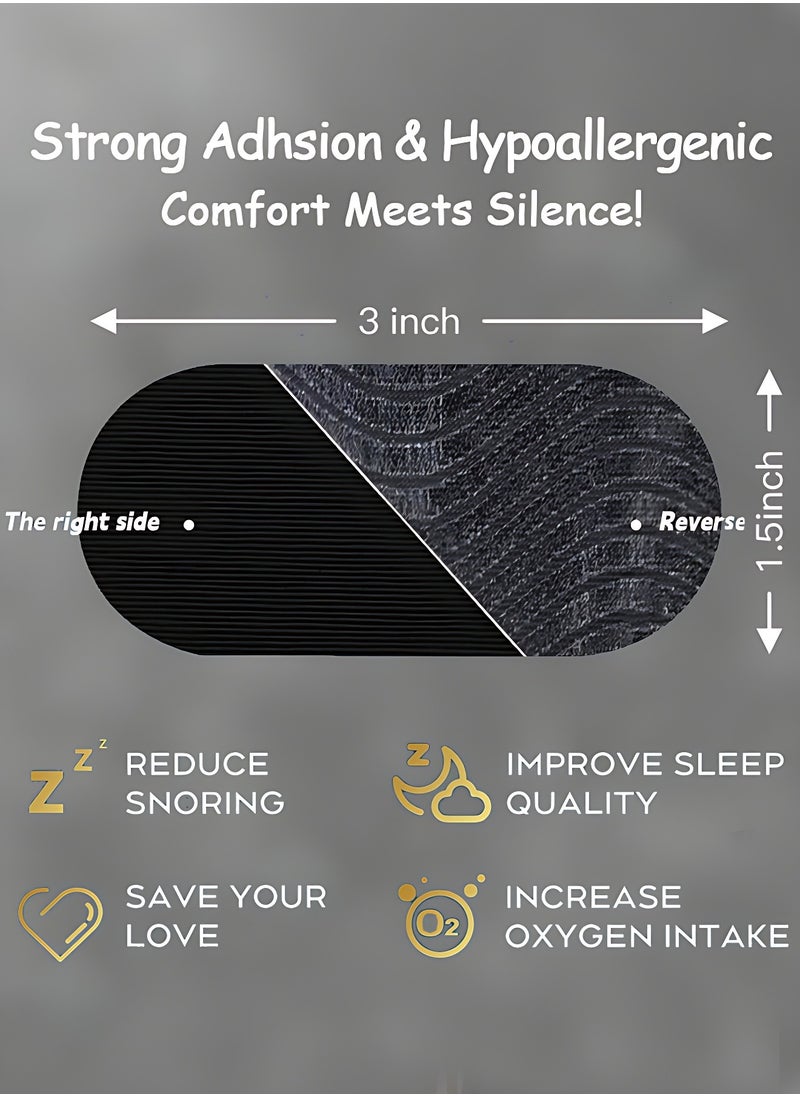 OAGA Premium Tape, Sleep strips (30 Pcs) - Pain Free Removal, Hypoallergenic, 2025 New slipping strips, Adhesive Cotton Tap for Sleeping Men & Women tapes, Breathing support strips, sleeping night teps  - Image 3