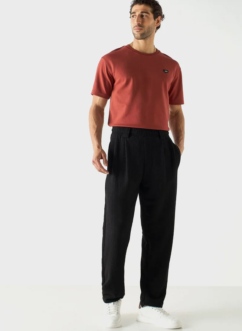 Iconic Graphic Print Crew Neck T-Shirt