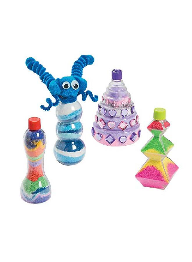 Fun Express Funny Sand Art Bottles Makes 12 Diy Crafts For Kids And Fun Home Activities - Image 1