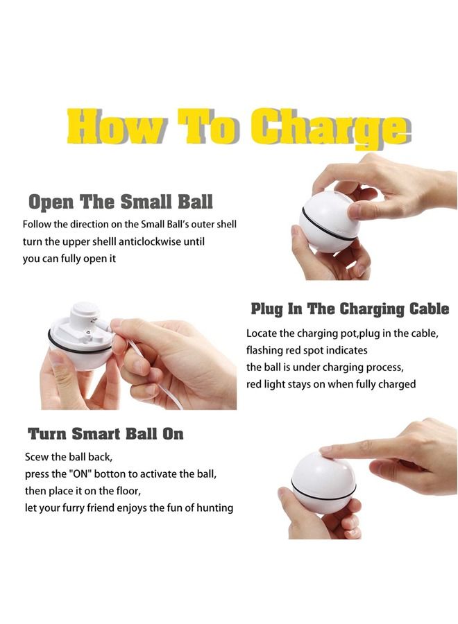 Neostyle Smart Interactive Cat Toy Ball - Image 4