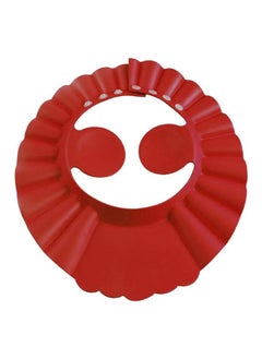 Kuber Industries Rubber Kids Adjustable Shower Cap For Wash Hair (Maroon) 54Km4196  - Image 2