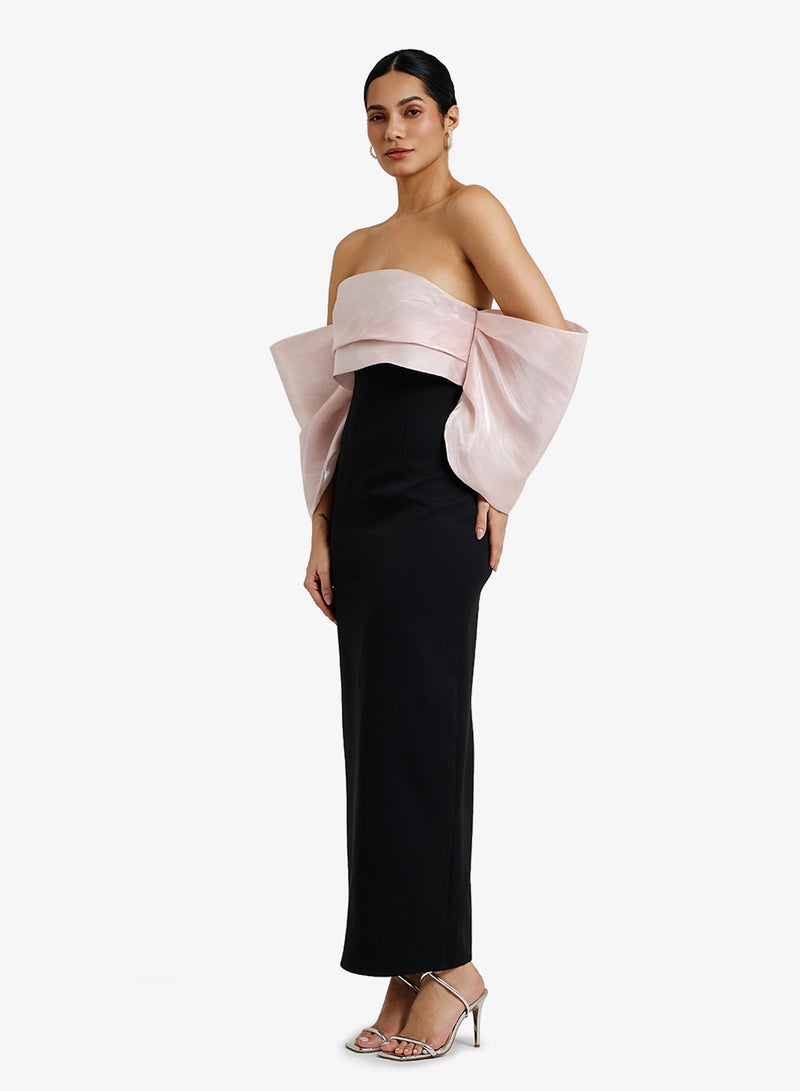 CHASE Off Shoulder Maxi Dress - Image 4