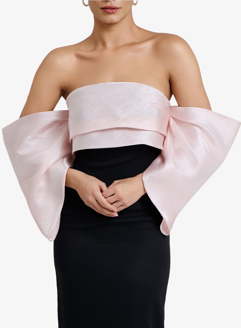 CHASE Off Shoulder Maxi Dress - Image 3