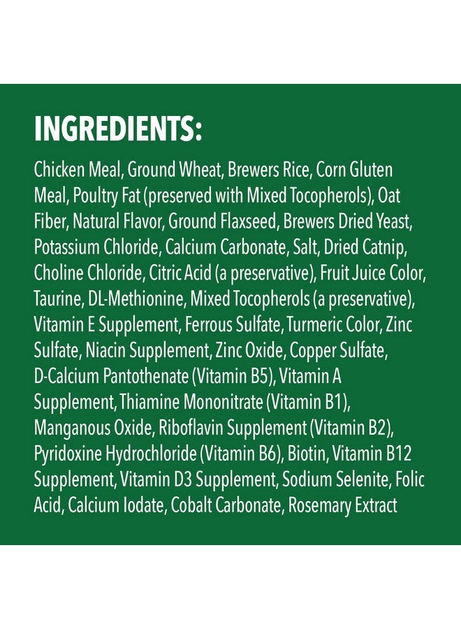 Greenies Feline Adult Natural Dental Care Cat Treats, Catnip Flavor, 4.6 oz. Pouch - Image 3