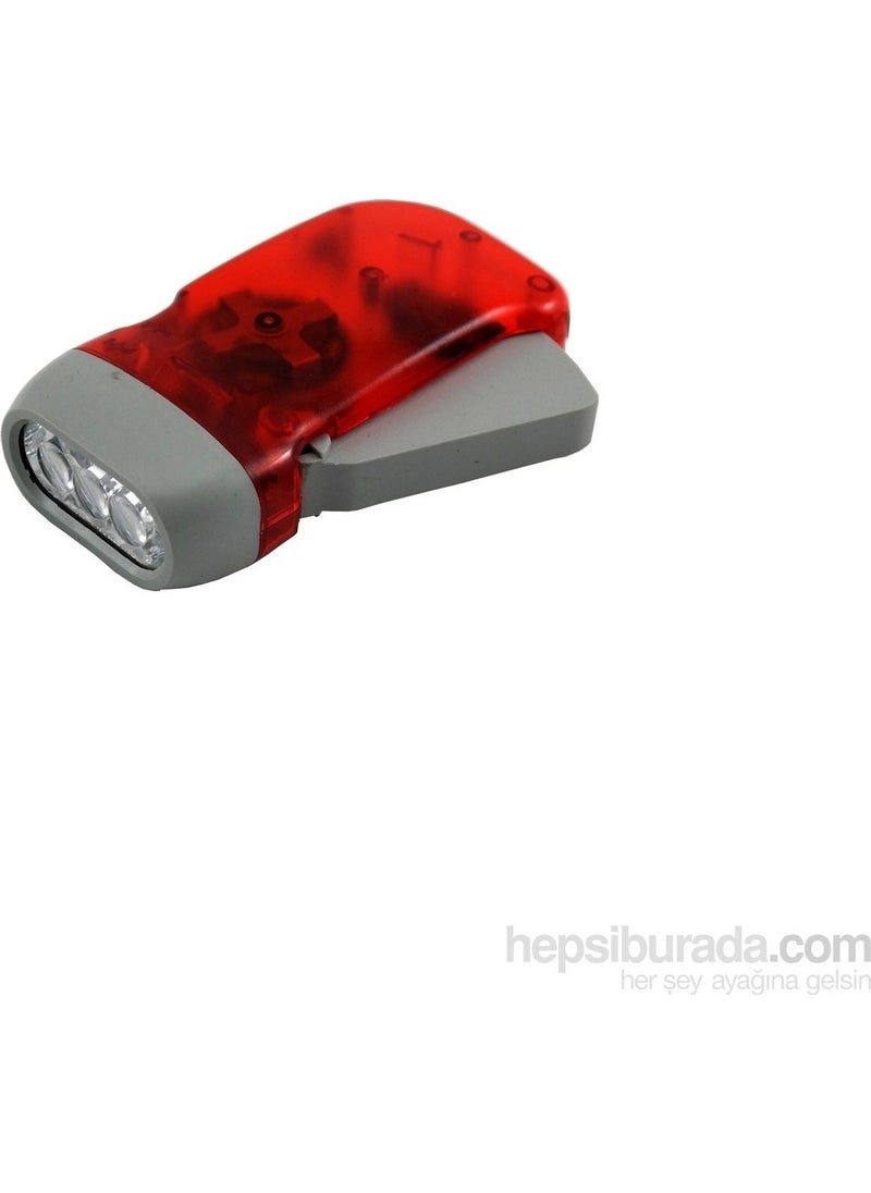 BarkoFix Dynamo Flashlight - Red 