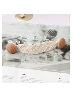 Y&D Rope Knobs Door Handle, Knot Cabinet Drawer Cupboard Furniture Wooden Pulls Handles for Kitchen Wardrobe knobs Dresser (2 Pack)  - Image 5