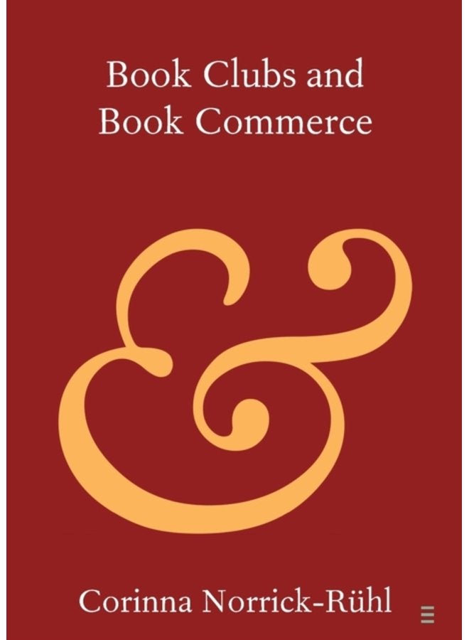 Book Clubs and Book Commerce - Paperback