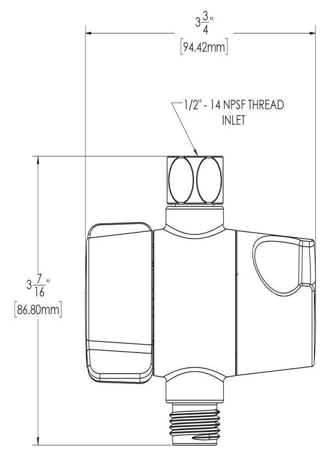 Speakman VS-118-PN Shower Diverter - Image 2