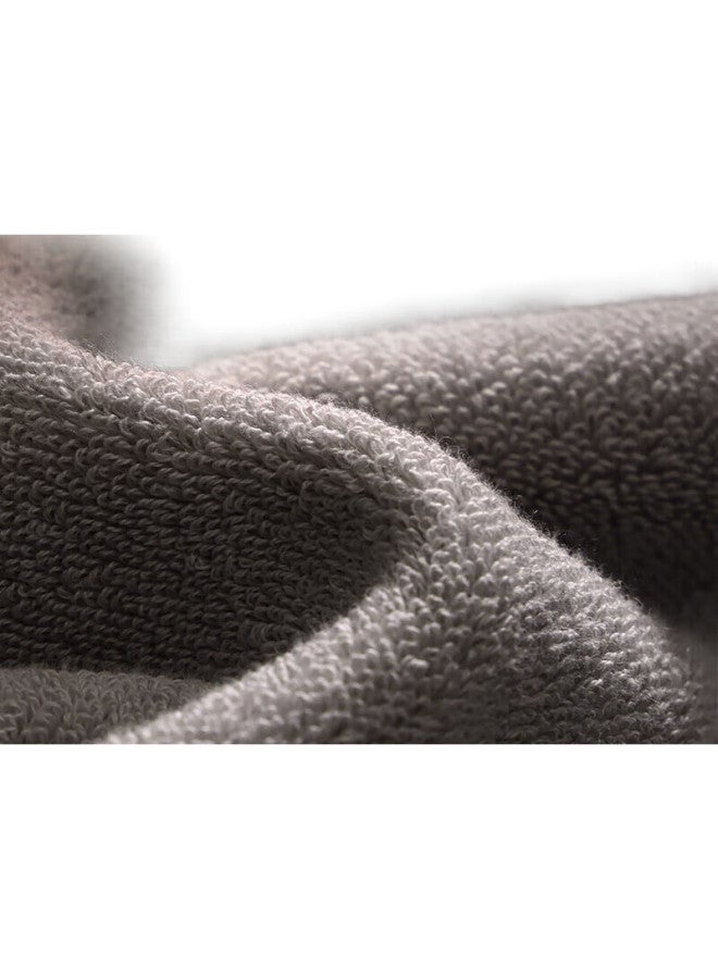 Canasin Kang'Erxinxin Hilton Bath Towel, 32S Pure Cotton, Ultra-Soft, Extra Large And Thick, Class A, Adult Men And Women Bath Towel, Gray, 150*80Cm - Image 1