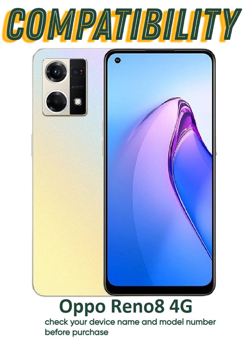 ACLIX 4 Pieces Antistatic ESD Dustproof Premium Quality High Definition Tempered Glass Screen Protector Designed For Oppo Reno8 4G - Image 3