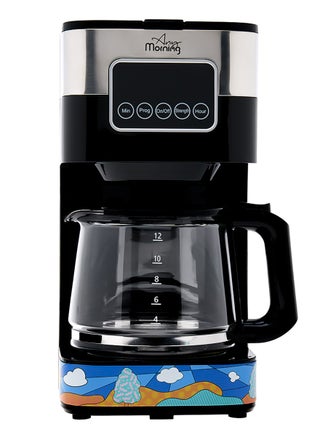 Any Morning Coffee Maker, 10 Cups Touch-Screen Programmable Coffee Machine, Automatic Start and Shut Off, Anti Drip Function, Brew Strength Control, Warming Plate, Easy To Clean, 1.5 L / 50 oz, 900 W - pzsku/ZECCC877B730AFC1C8909Z/45/_/1702534655/69a44797-a1bf-4f6e-bc28-b5b54dd32696
