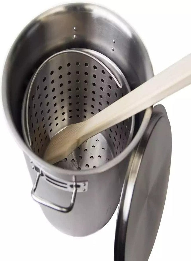 Ven-Trap Extra 24 Inch Large Beech Wood Stirring Paddle and 24 Inch Oval Spoon - Stirring Utensils for Cooking, Mixing, Home Brewing Stock Pots Cajun Crawfish, Seafood and Crab Pot Boil Accessories - Image 5