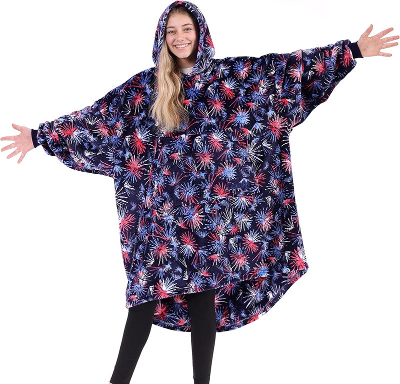 THECOMFY Dream | Oversized Light Microfiber Wearable Blanket, Seen on Shark Tank, One Size Fits All - Image 1