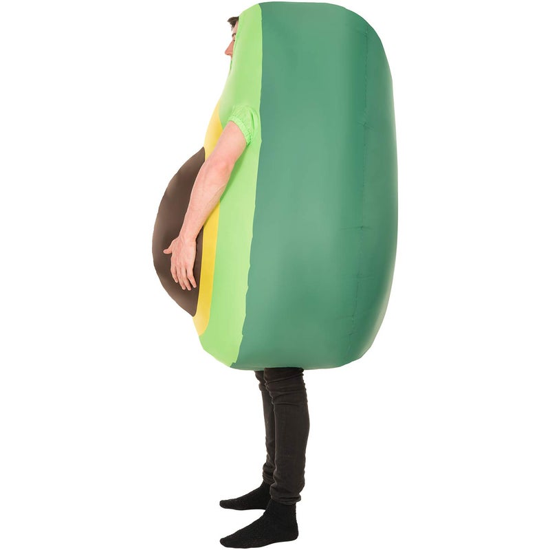 Morph Inflatable Avocado Costume Adult, Avocado Costume Men, Fruit Halloween Costumes Adult, Inflatable Food Costume - Image 3