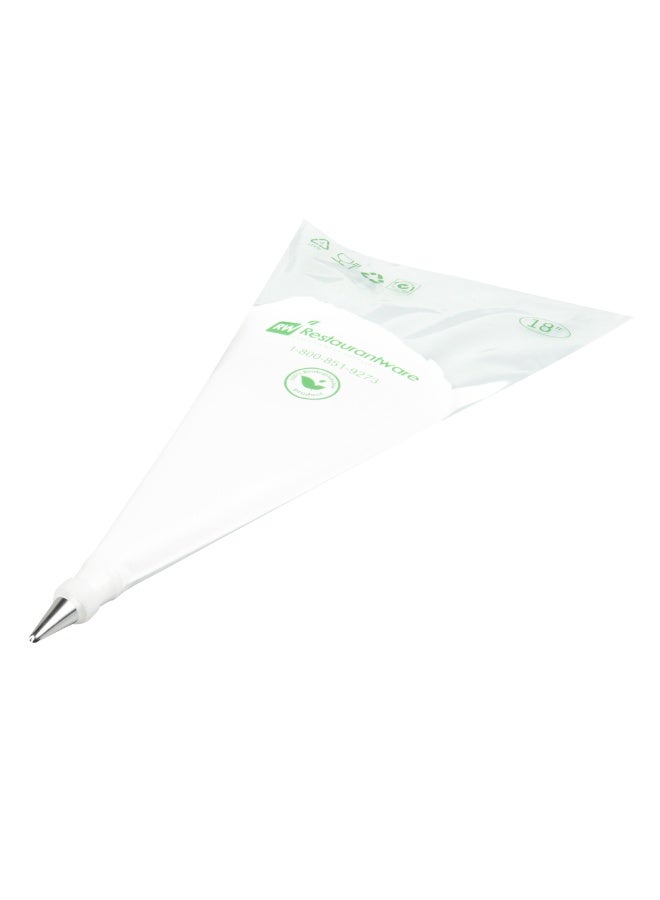 Restaurantware Pastry Tek Leaf Icing Tip, 1 Reusable Piping Tip - #66, Dent-Resistant, Stainless Steel Decorating Cake Tip, Dishwasher-Safe, Decorate Cupcakes, Cakes, or Cookies - Image 2