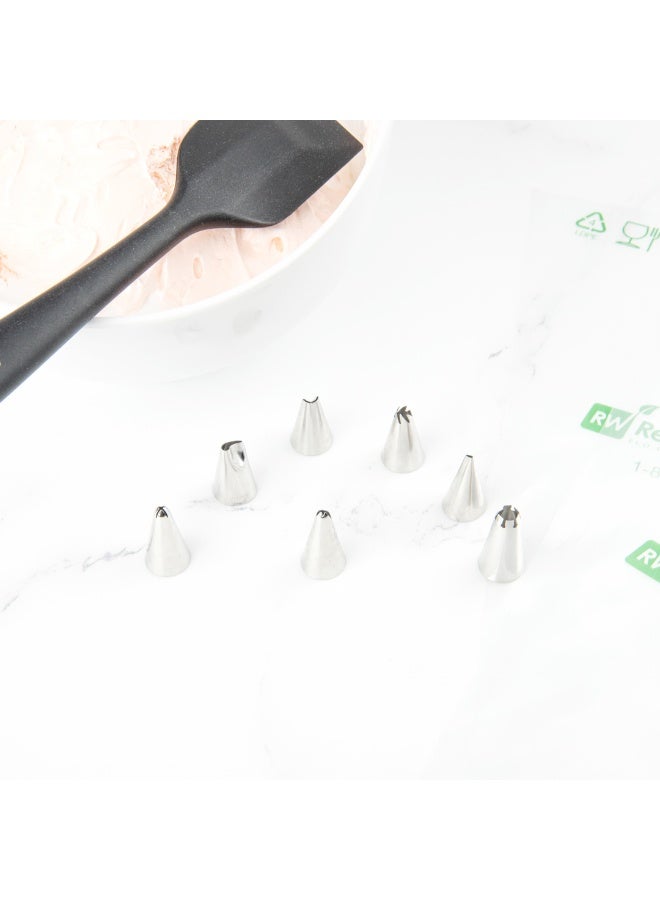 Restaurantware Pastry Tek Leaf Icing Tip, 1 Reusable Piping Tip - #66, Dent-Resistant, Stainless Steel Decorating Cake Tip, Dishwasher-Safe, Decorate Cupcakes, Cakes, or Cookies - Image 5