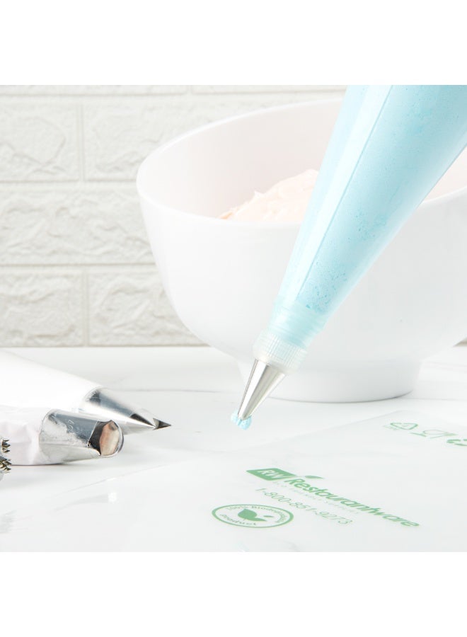 Restaurantware Pastry Tek Leaf Icing Tip, 1 Reusable Piping Tip - #66, Dent-Resistant, Stainless Steel Decorating Cake Tip, Dishwasher-Safe, Decorate Cupcakes, Cakes, or Cookies - Image 3