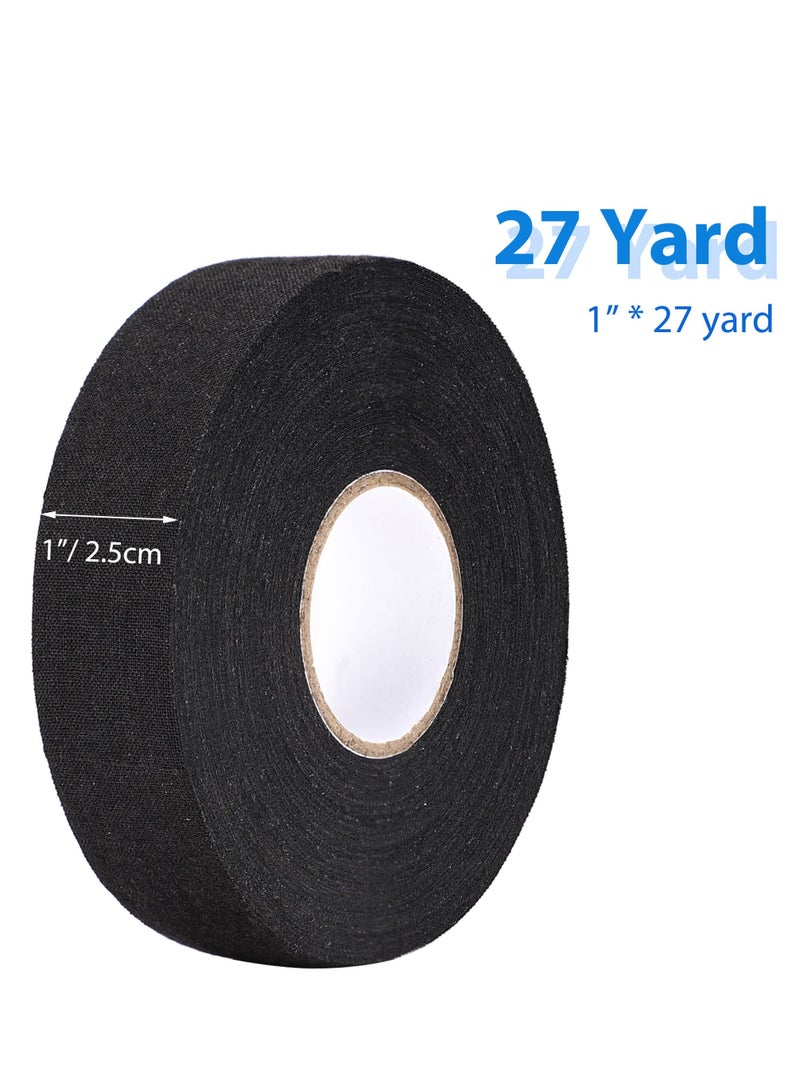SYOSI Hockey Tape, 1" x 27 Yard Adhesive Cloth Tape, Hokey Stick Blade Handle Shaft Bat Sports Tape, Non-Slip Grip Wrap for Ice Hockey, Field Hockey, Roller Hockey, Lacrosse - Image 5