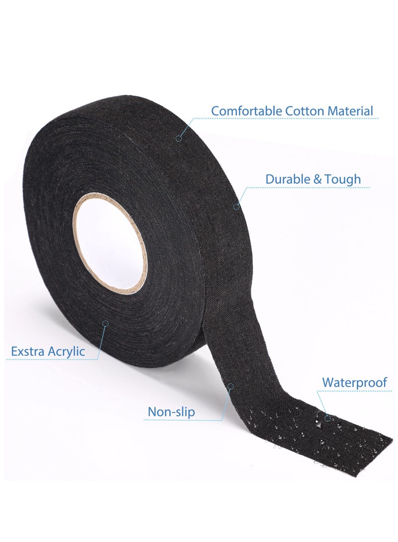 SYOSI Hockey Tape, 1" x 27 Yard Adhesive Cloth Tape, Hokey Stick Blade Handle Shaft Bat Sports Tape, Non-Slip Grip Wrap for Ice Hockey, Field Hockey, Roller Hockey, Lacrosse - Image 3