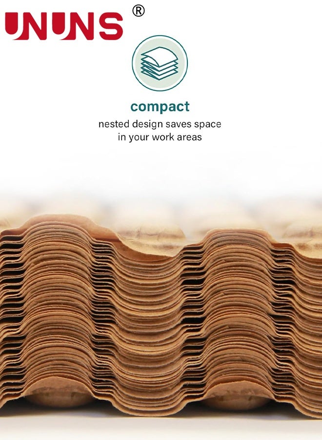 UNUNS Packing Paper,Paper Bubble Wrap Sheets,Bubble Paper Wrapping,Bubble Wrap Paper Roll,Eco-Friendly Kraft Bubble Paper,Recyclable Cushioning Wrap for Safe Delivery of Fragile Items,Packing Moving Shipping,36cmx20m - Image 5