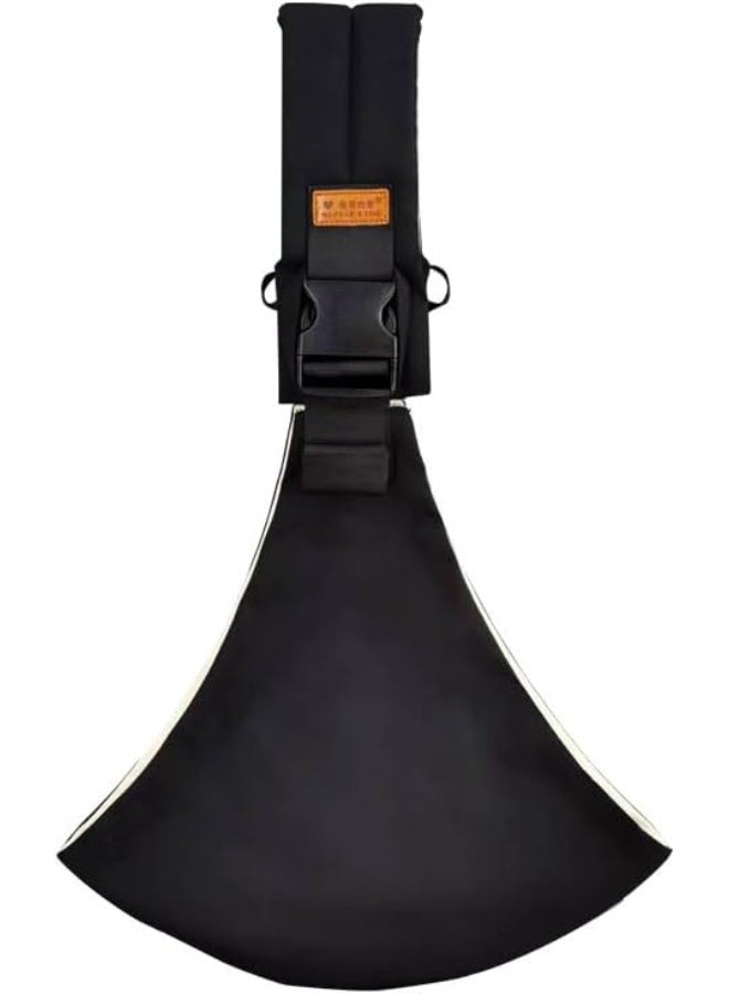 Baby Sling Carrier,Baby Carrier Newborn to Toddler, Adjustable Baby Carrier Sling,Non-Slip Hip Seat Carrier,Carrying 10-30 lbs(Black) - Image 1