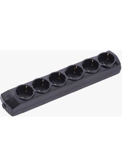 Konza Six-Piece Grounded Terminal Group Socket Black  - Image 2