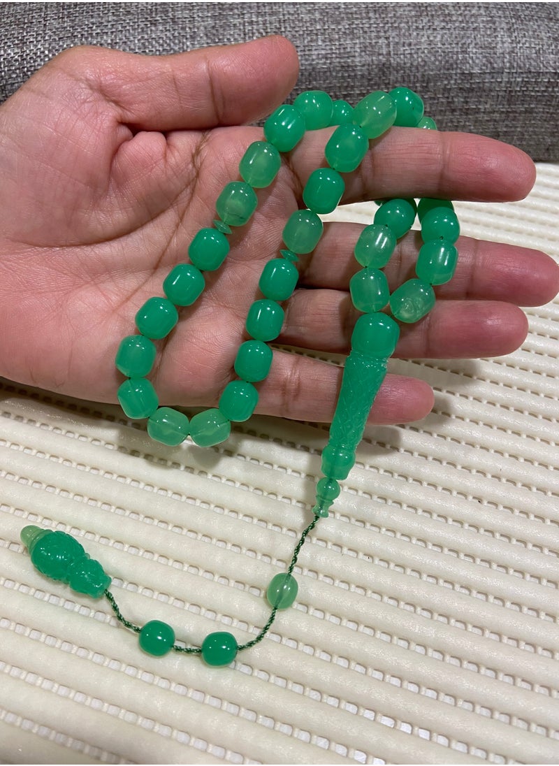 JewelryJo - Faturan Prayer Beads For Men 33 Beads Size10mm*11.5mm - Image 1