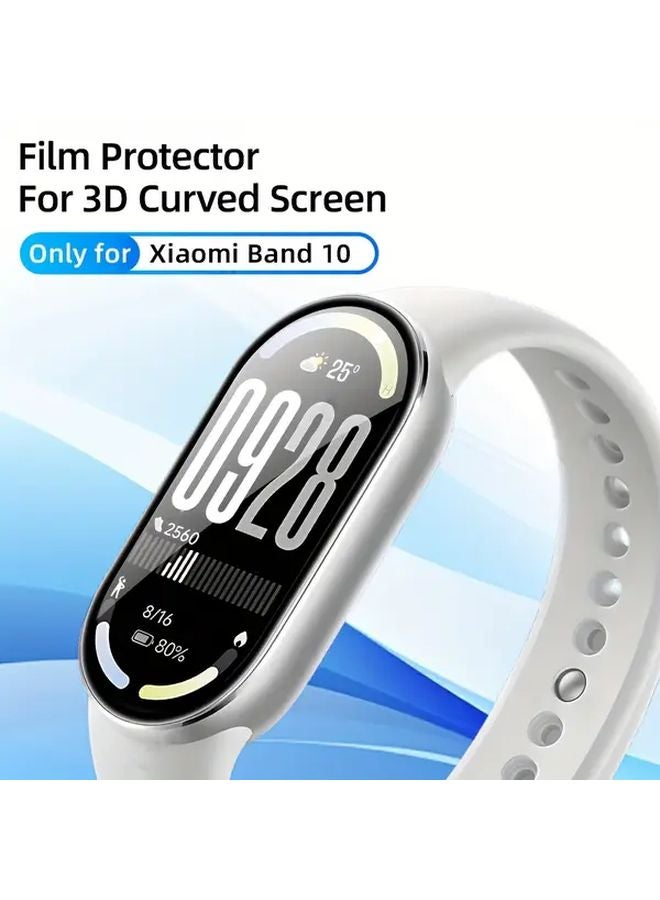 3pcs Anti Scratch Screen Protector For Xiaomi Band 9 Full Coverage Ultra HD Film - Image 4
