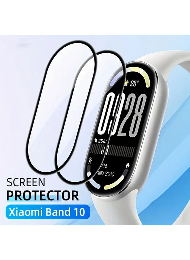 3pcs Anti Scratch Screen Protector For Xiaomi Band 9 Full Coverage Ultra HD Film - Image 2