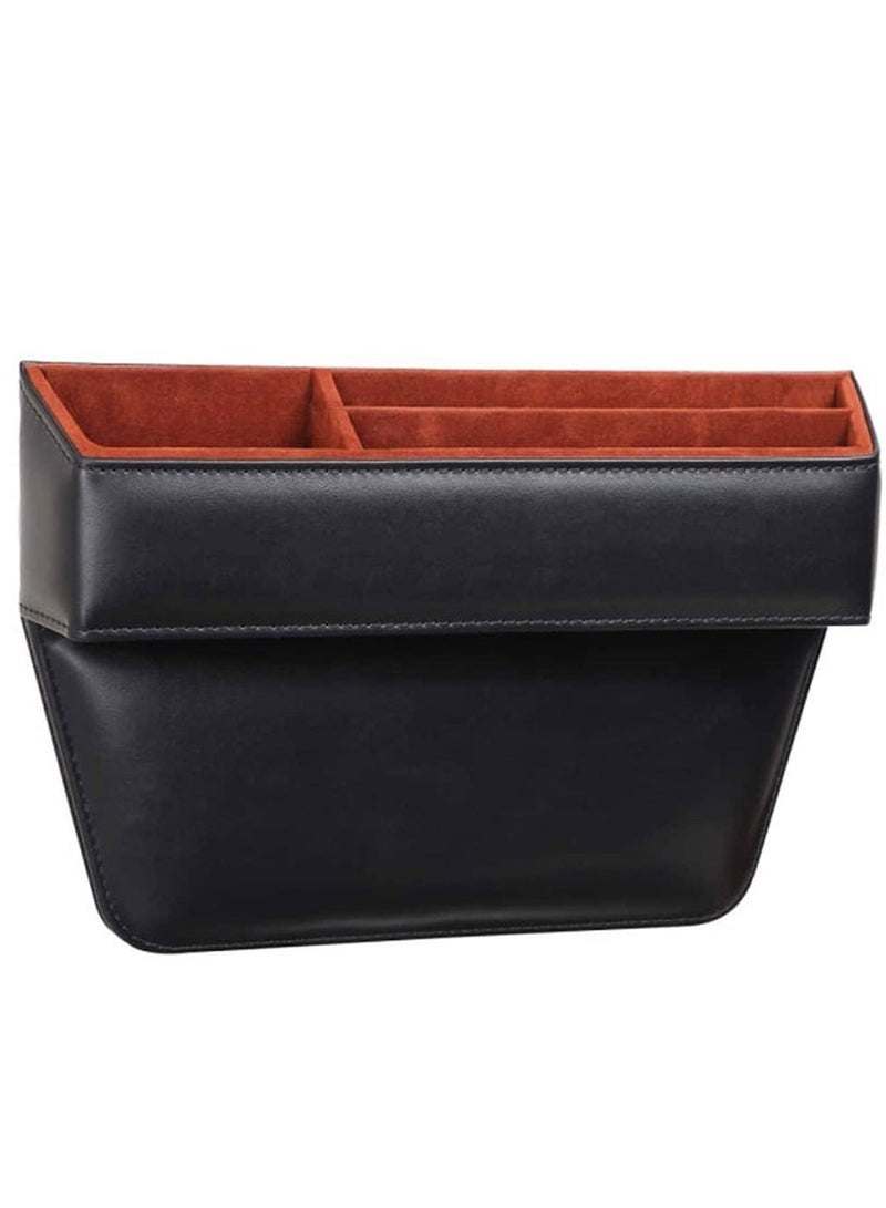 زد هيوز صندوق تخزين درزات مقعد السيارة من Zhuse مع حامل أكواب - Image 1