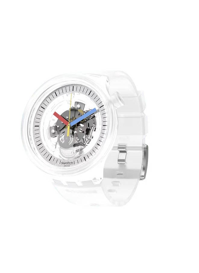 Swatch Plastic Chronograph  Watch SB01K100  - Image 2