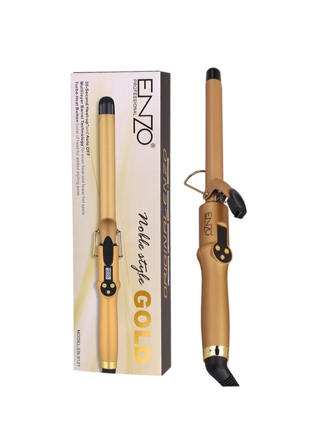 ENZO Professional ENZO EN-9121 Professional Hair Curler | Tourmaline Ceramic | LED Display | 12 Temperature Levels | PTC Heating | Fast Rotary Control | 55–65W - Image 1