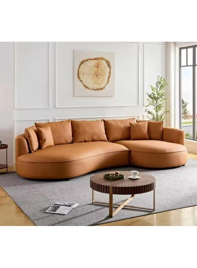 Modern Curved Sectional Sofa - Image 3