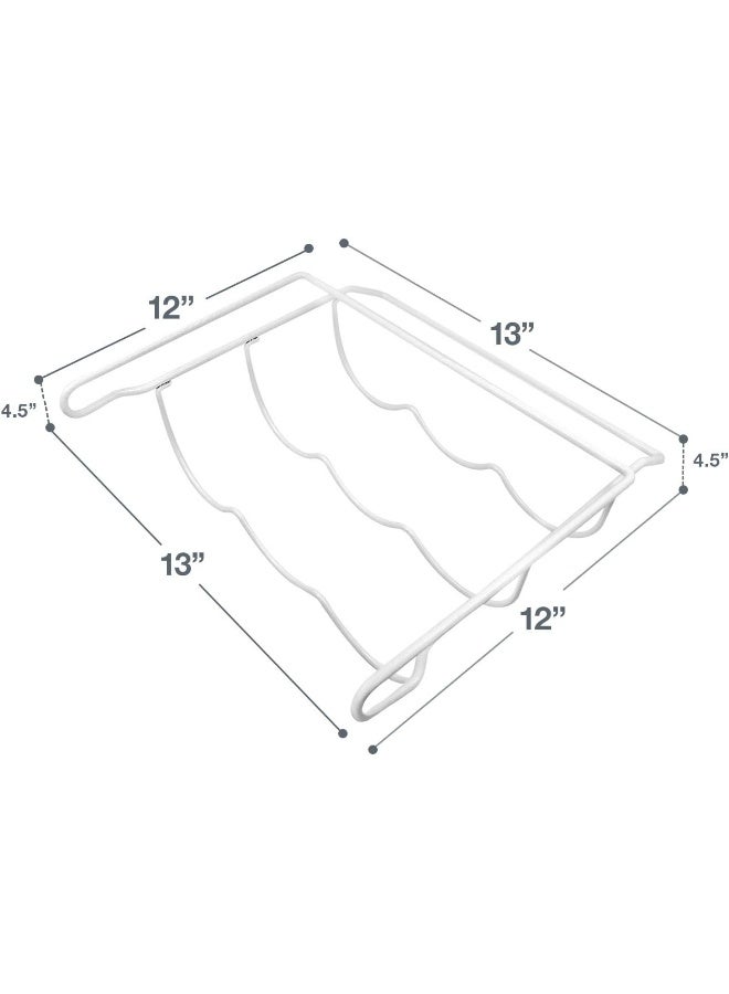 Sorbus® Fridge Wine Rack- Refrigerator Bottle Rack Holds 3 Bottles of Your Favorite Wine or Drink Universal Bottle Holder Will Fit Most Fridges - Image 2