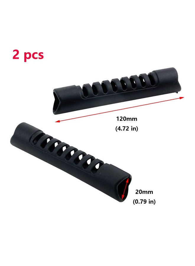 Antrader 1 Pair 4.5" Thermoplastic Rubber Handles, Replacement Accessory Kit For Kayak, Canoe Or Luggage Bag - Image 3