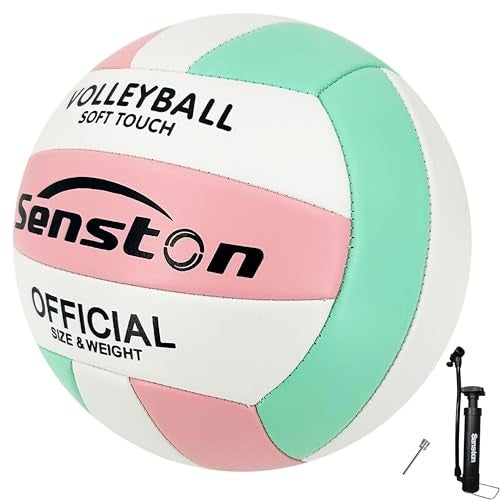 Senston Volleyball Official Size 5 - Waterproof Volleyball for Indoor/Outdoor Play, Game,Gym,Training - Image 1