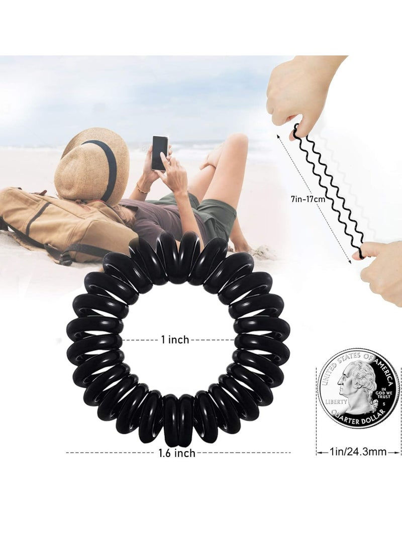 أوزيغالور 17 عبوة لفائف لولبية لولبية - حاملات ذيل حصان بدون تجعيد، للنساء والأطفال - Image 5