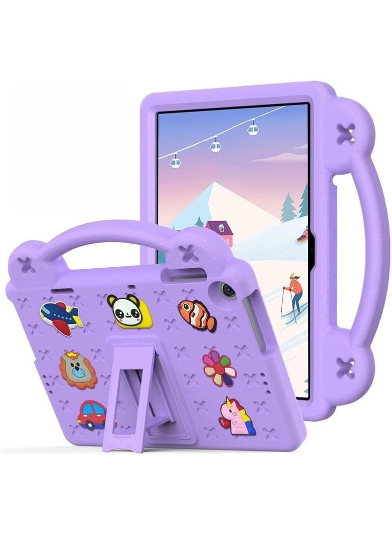 Captaintech Kids Cover Case For Honor Pad X8 / X8 Lite 10.1 inch 2022 Heavy Duty EVA Foam Shockproof Cover Kids Proof Tablet Case with Stand - Image 1
