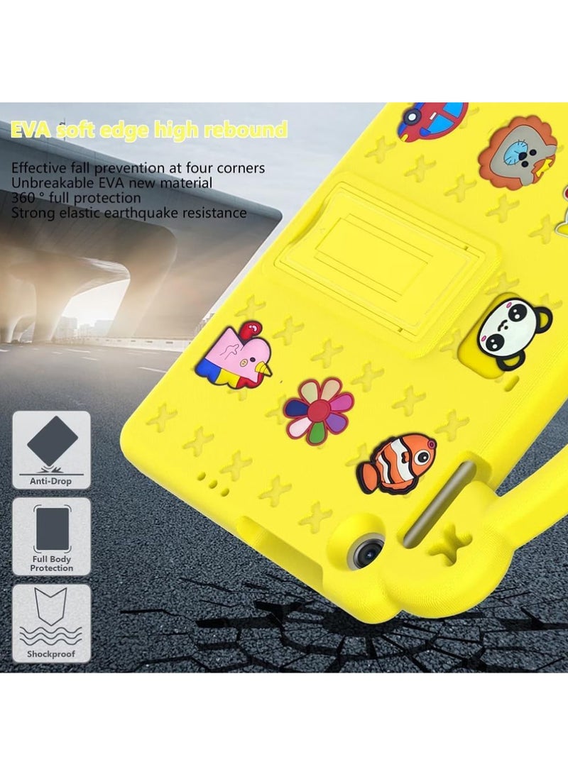 Captaintech Kids Cover Case For Honor Pad X8 / X8 Lite 10.1 inch 2022 Heavy Duty EVA Foam Shockproof Cover Kids Proof Tablet Case with Stand - Image 3
