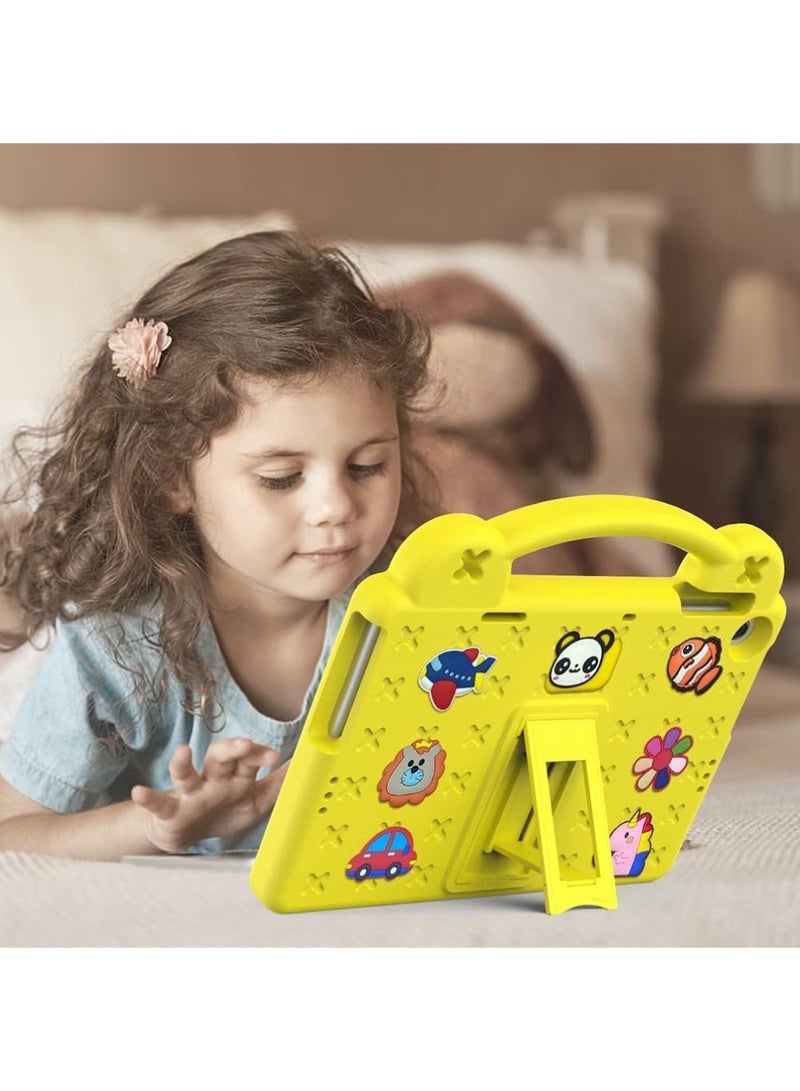 Captaintech Kids Cover Case For Honor Pad X8 / X8 Lite 10.1 inch 2022 Heavy Duty EVA Foam Shockproof Cover Kids Proof Tablet Case with Stand - Image 2