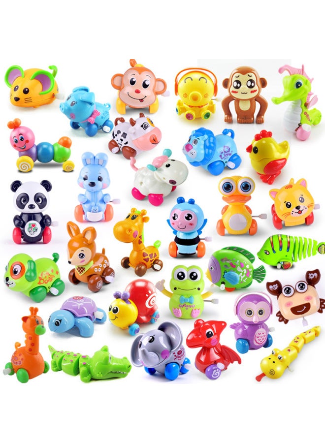 Creative Children's Hair Tie Toy Mini Cartoon Upper String Chain Small Gift Rotating Mini Landing Gift Wholesale-Color:Chain On The Lotus Leaf Frog  - Image 2