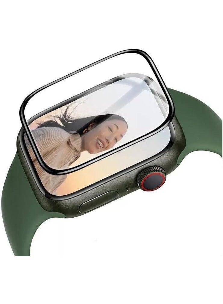 Apple Watch Series 10 42mm Screen Protector Anti-fingerprint Anti-Fog Ceramic Screen Film Not a Tempered Glass 42mm Ceramic Clear  - Image 1