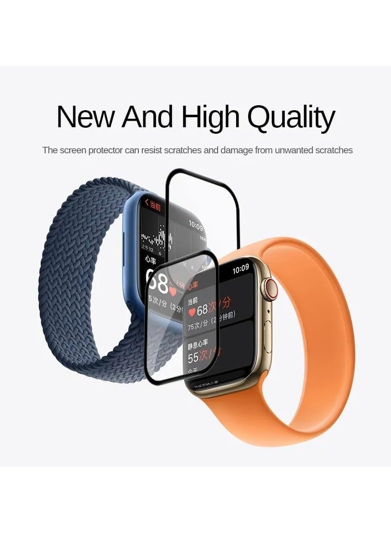 Apple Watch Series 10 42mm Screen Protector Anti-fingerprint Anti-Fog Ceramic Screen Film Not a Tempered Glass 42mm Ceramic Clear  - Image 2
