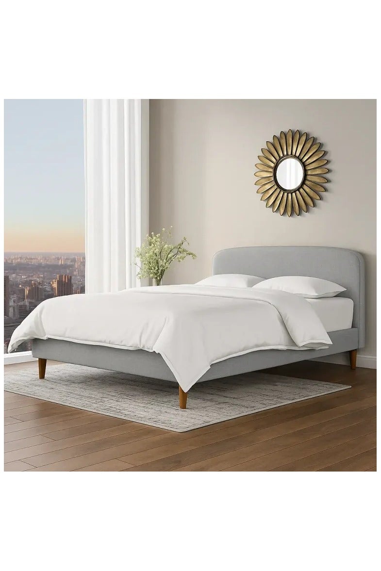 ASGHAR FURNITURE Cordova Contemporary Super king Bed(200x200) 