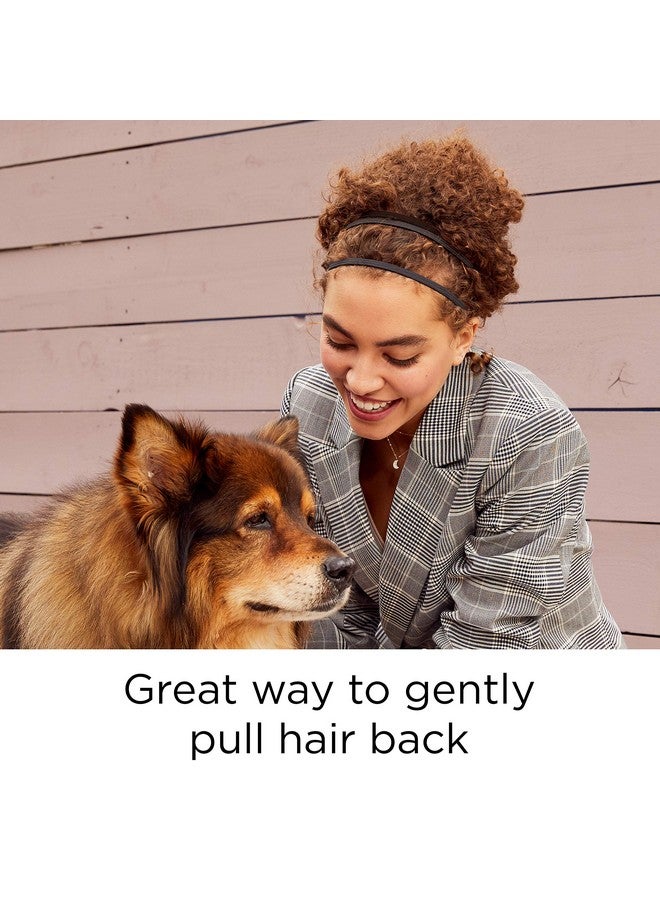 قودي  غطاء رأس ضيق مسطح للنساء من GOODY، للشعر الرقيق، أسود، 6 قطع - Image 4